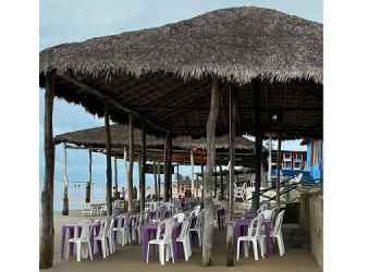 Praias vazias refletem o enfraquecimento do Carnaval no litoral do Piauí